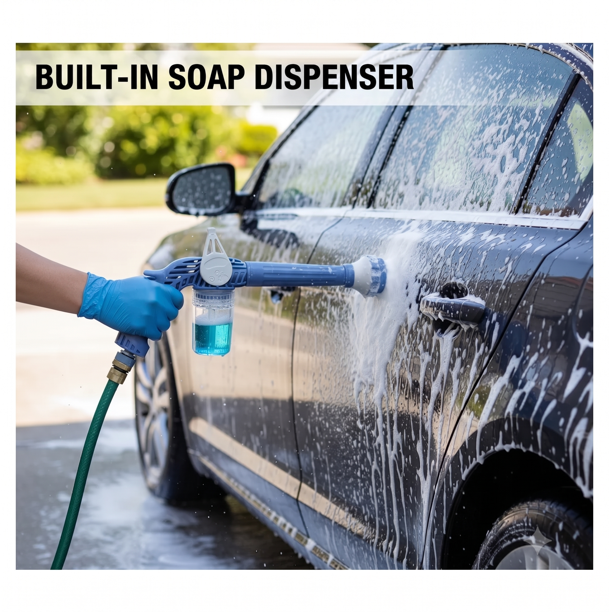 Water Cannon 8 in 1 Turbo Water Spray Gun