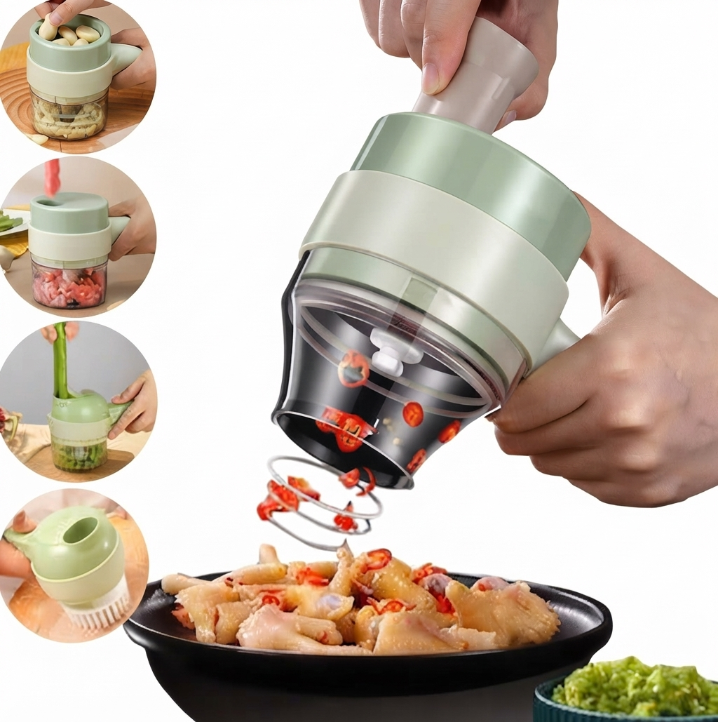 4 in 1 Electric Vegetable Cutter